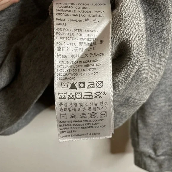 Levi’s logo gray pullover hooded sweatshirt - Picture 9 of 9